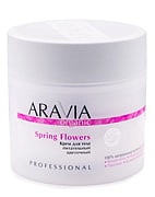Крем для тела питательный цветочный Spring Flowers, ARAVIA Organic, 300 мл