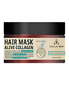 Интенсивная питательная маска для волос с Живым Коллагеном 250 мл, COLLA GEN